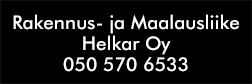 Rakennus- ja Maalausliike Helkar Oy logo